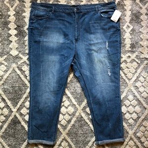 NWT boyfriend plus size Jeans